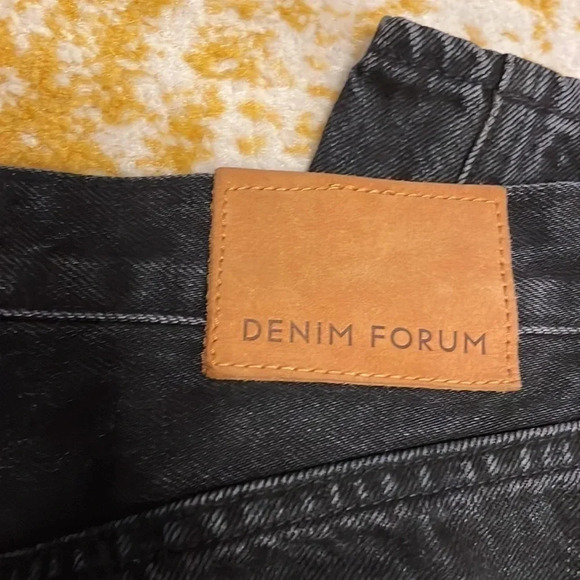 Denim Forum High Rise Jeans - Black - Picture 7 of 7